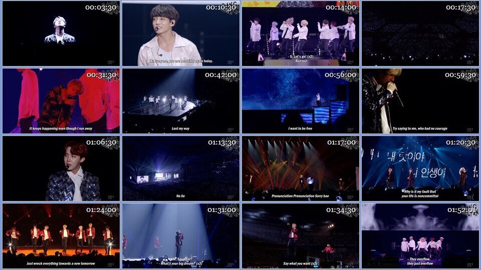 171217 TBS Channel 1 - 2017 BTS LIVE TRILOGY EPISODE III THE WINGS